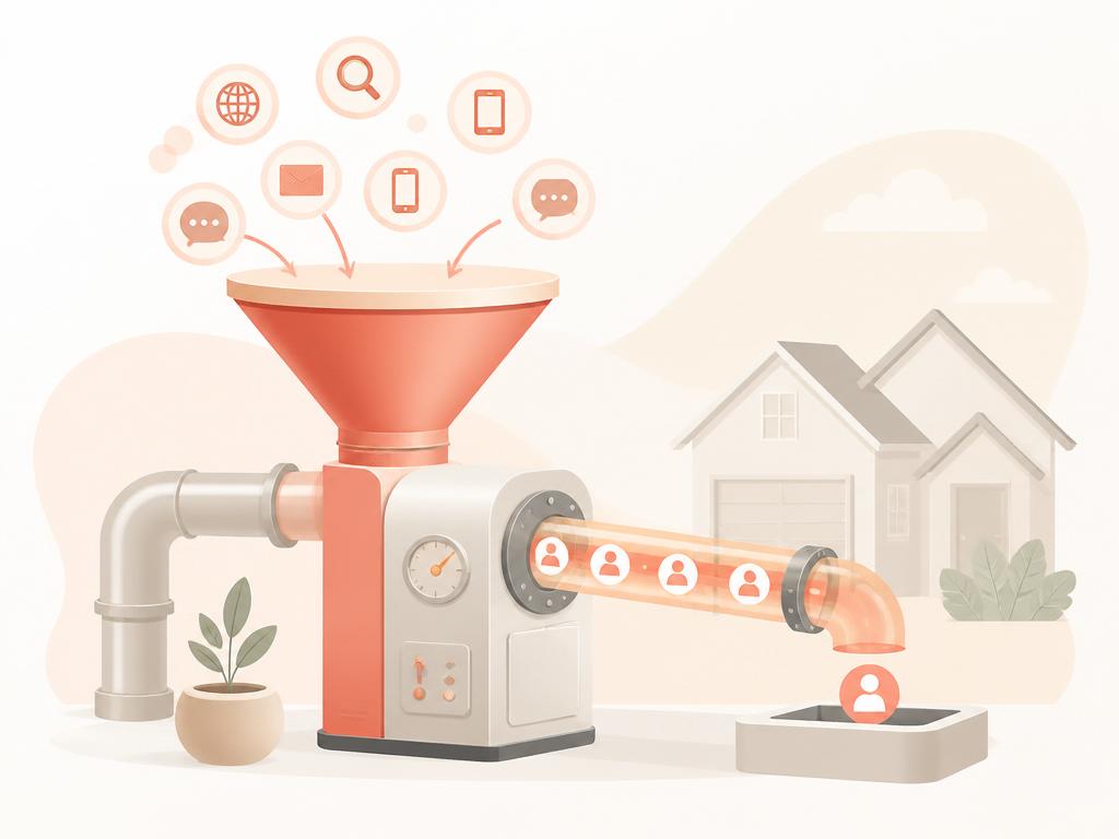 Lead generation funnel bringing in homeowner leads