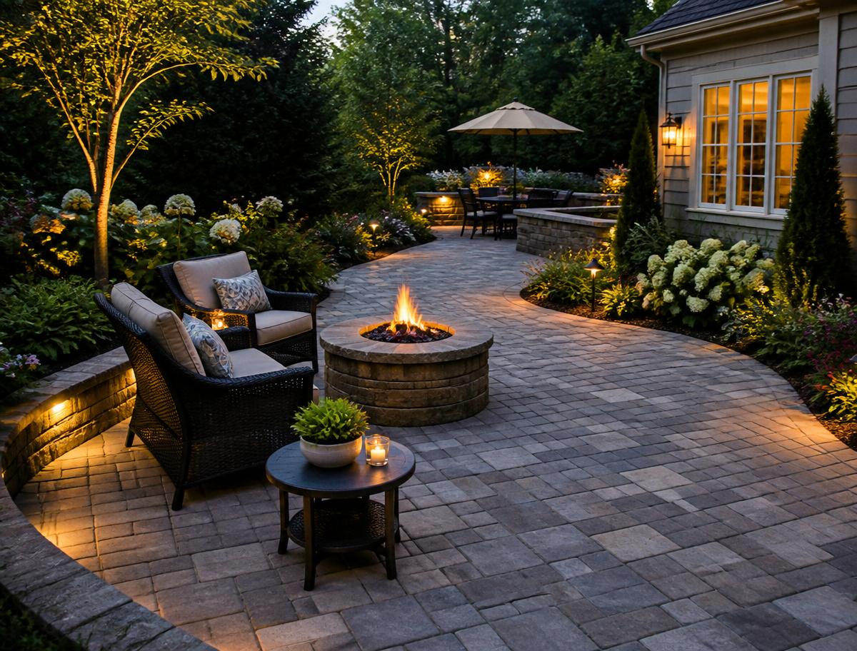 Interlock patios project